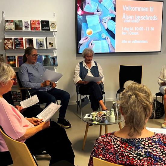 Åben læsekreds uden lektier