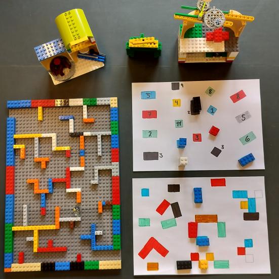 Lego dag på biblioteket