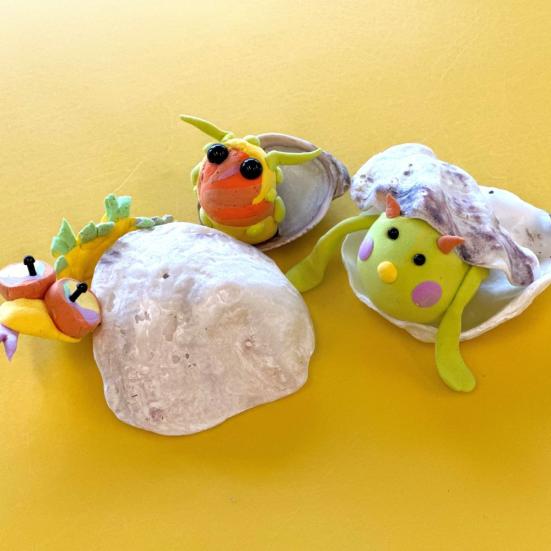 naturmaterialer og Silk Clay