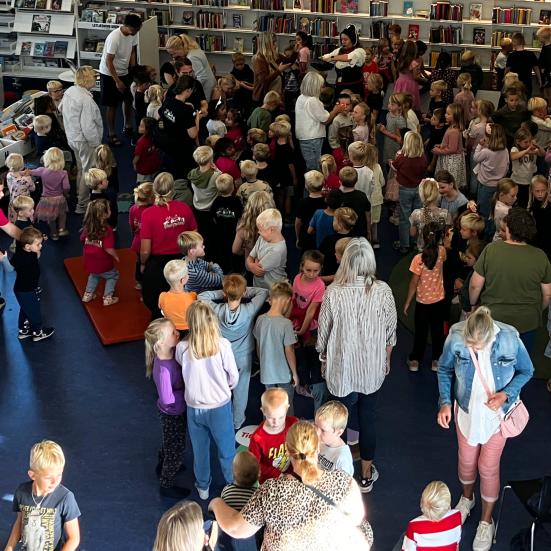 Liv og glade dage på bibliotekerne