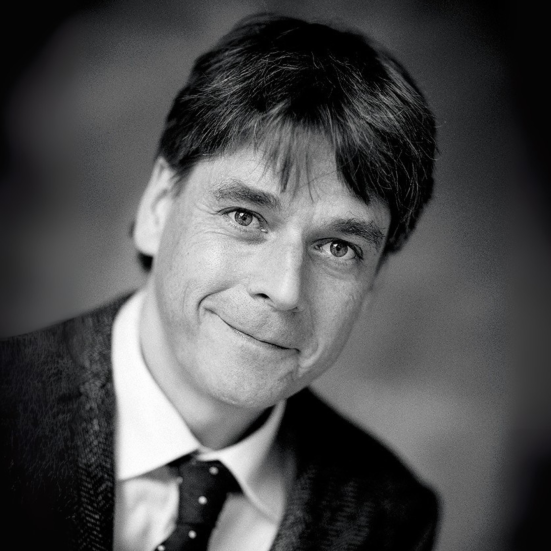 Sort-hvidt foto af Peter Lund Madsen