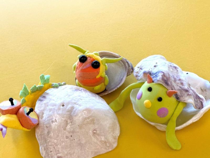 naturmaterialer og Silk Clay