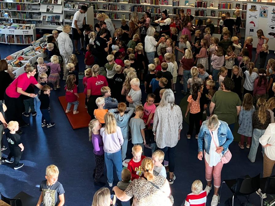 Liv og glade dage på bibliotekerne