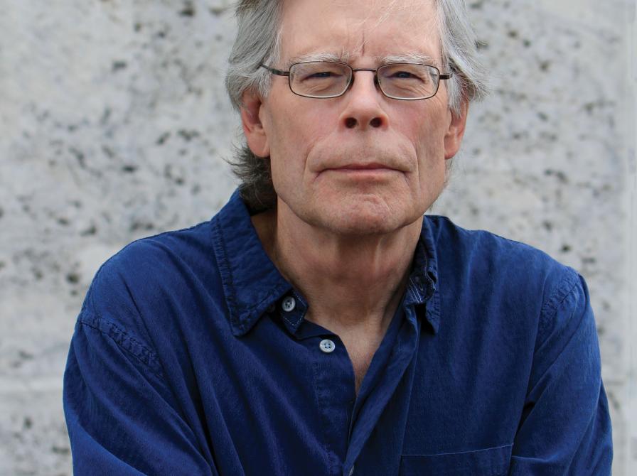 Portræt af forfatter Stephen King.